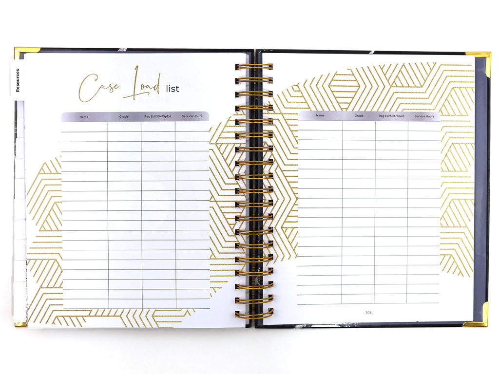 The School Social Work Solutions Academic Resource Planner