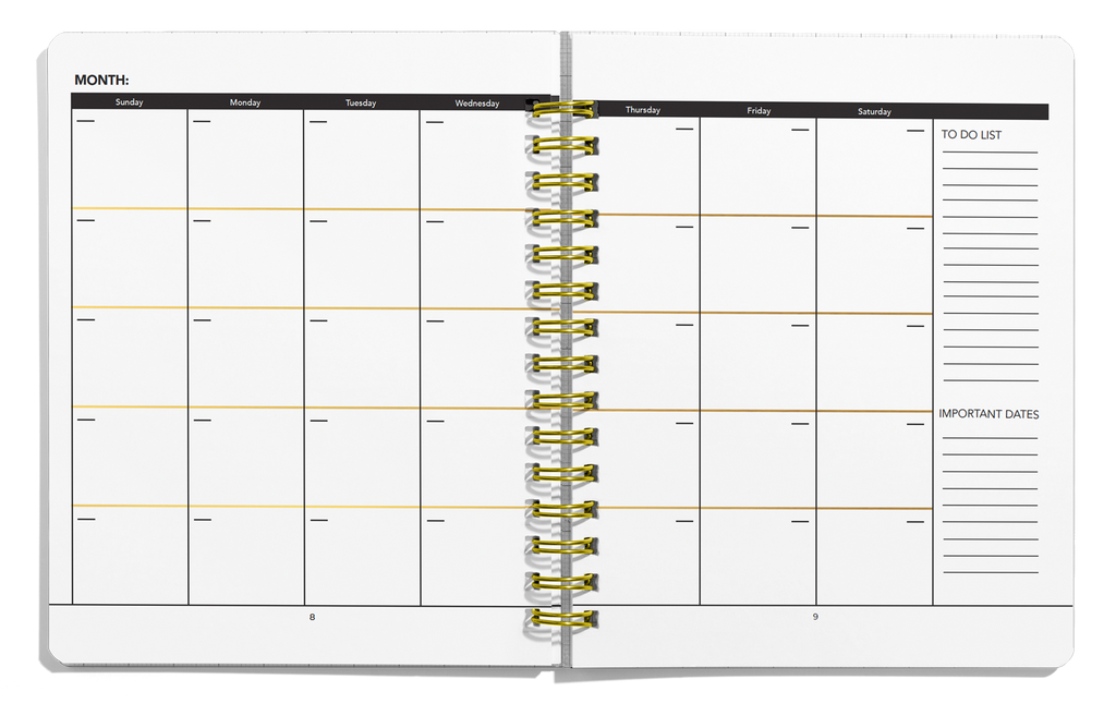 5th Year Limited Edition Planner