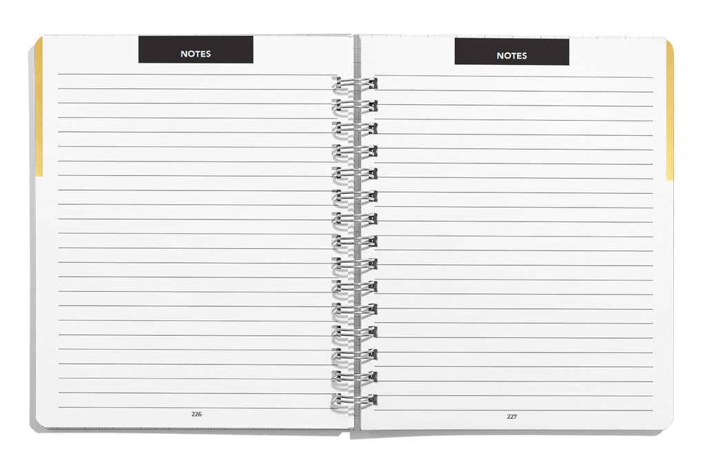 5th Year Limited Edition Planner