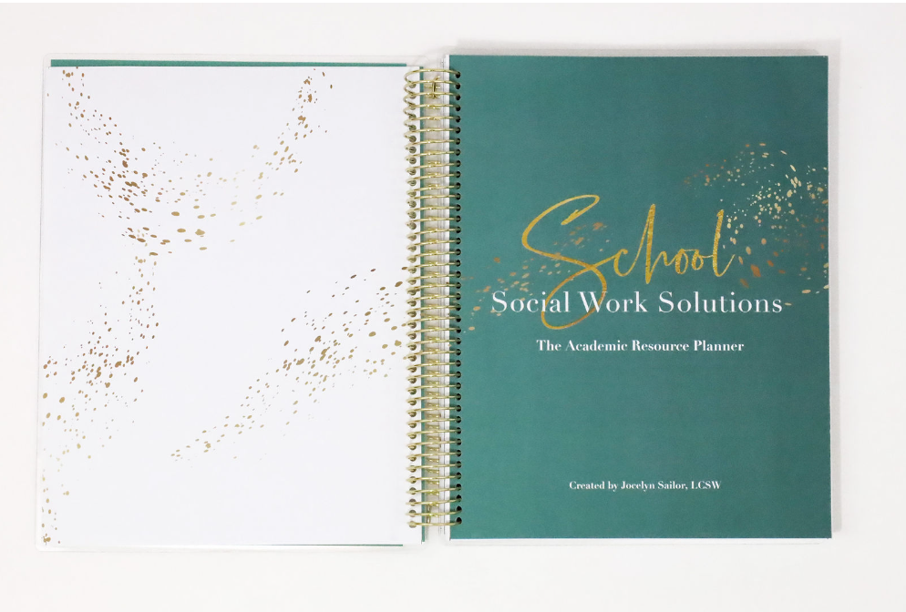 The School Social Work Solutions Academic Resource Planner 2.0